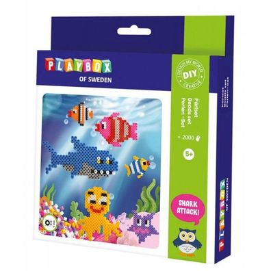 Playbox Nähperlenset Unterwasserwelt 2000Stück