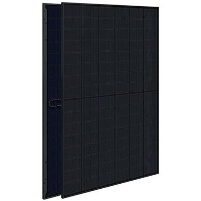 Solarmodul Solarpanel PV Modul Solar 460W Doppelglas fullblack bifazial bifacial