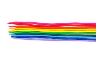 Fädelspielzeug Perlsenkel 10 Stück Länge 100 cm NEU Holzspiel Körper Geometrie