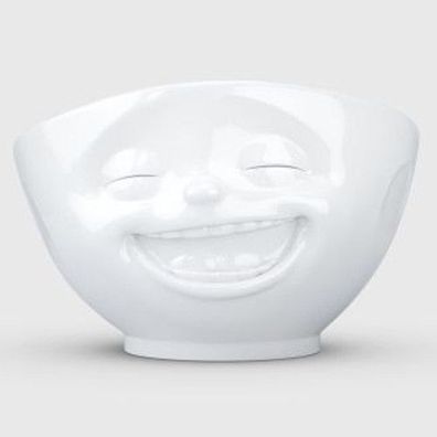 58 Fiftyeight Products Schale lachend 1000ml Porzellan Tisch Essen Deko NEU