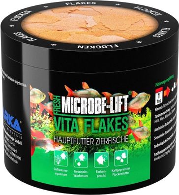 ARKA Microbe Lift - Vita Flakes 500ml Futter Flockenfutter für Zierfische