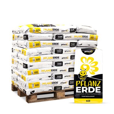 Galamio Pflanzerde torfreduziert 60l x 30 Sack 1800l Palette