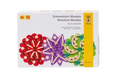 Legespiel Schmuckstein-Mandala NEU Kreativität Geschicklichkeit Motorik