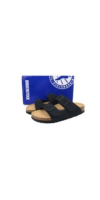 Birkenstock Boston Soft Footbed schwarz matt Wildleder
