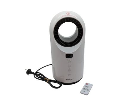 Alpina Elektrischer Heizlüfter 1500W Keramik mit Timer Fernbedienung