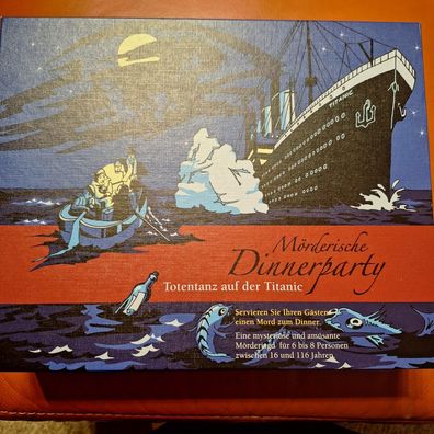 Gesellschaftsspiel Mörderische Dinnerparty Totentanz auf der Titanic