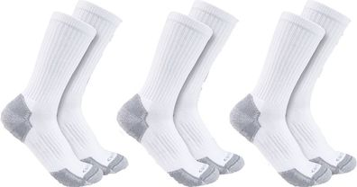 Carhartt Socken Midweight Cotton Blend Crew Sock 3 Pair SC6203M