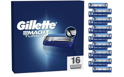 16 Gillette MACH3 Turbo Rasierklingen, Original Klingen neu