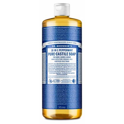 Dr Bronner'S Jábon Líquido Menta 945ml
