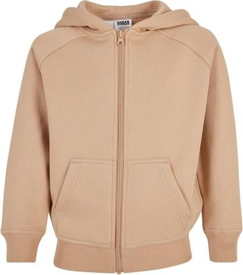 Urban Classics Jungen Sweatshirt Boys Zip Hoody Unionbeige