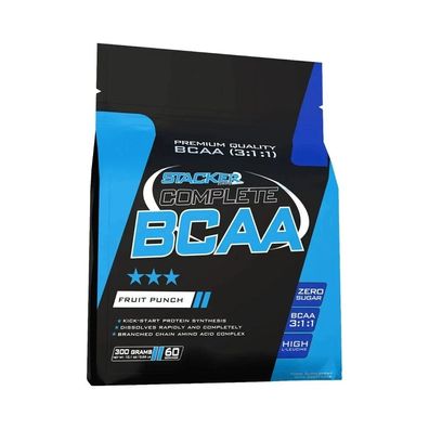 Stacker2 Complete BCAA 3:1:1: 300g / 60 serv + Samples