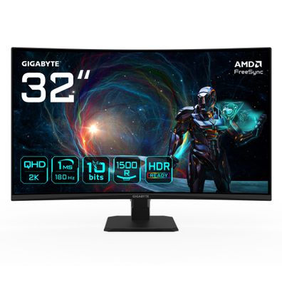 Gigabyte GS32QCA - LED-Monitor - 81.3 cm (32 Zoll)