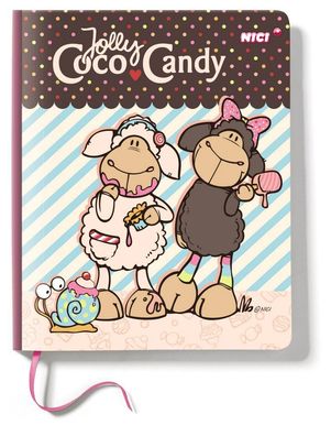 NICI Jolly Mäh Candy & Coco Freundebuch Schaf Neuware