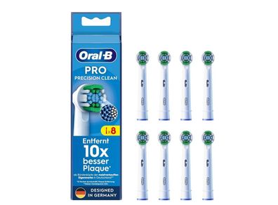 Oral-B Pro Precision Clean Ersatz-Bürstenköpfe 8St. Made in Germany 100% original