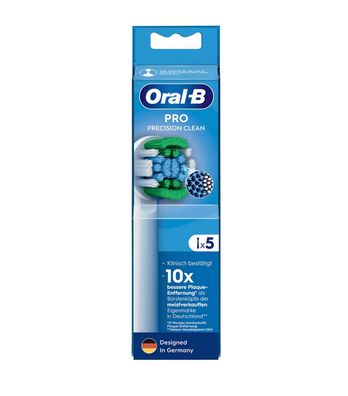 Oral-B Pro Precision Clean Ersatz-Bürstenköpfe 5St. Made in Germany 100% original