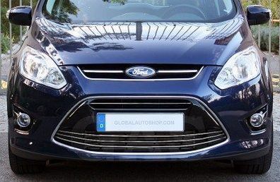 Ford C-MAX / Grand - Chrom Grill Stoßstange Anziehungspunkte Tuning