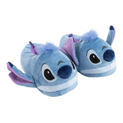 Disney Stitch Pantoffeln – weiche Hausschuhe mit 3D-Kopf