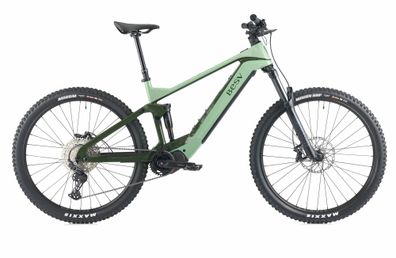 BESV TCA 1.3 - 29" 630 Wh - bright and dark ceramic green E-Mountainbike in Hell