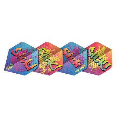 Unicorn Ultra Fly 100 Slang Polyester Flights / 12 Satz / Plus