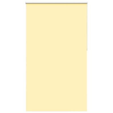 vidaXL Verdunkelungsrollo Gelb 125x210cm Stoffbreite 121,6cm Polyester