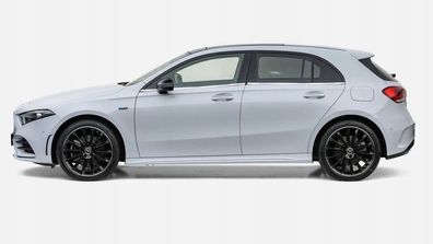 Mercedes A-Klasse Fließheck W177, 2018+ CHROM Seitenfenster-lamellen