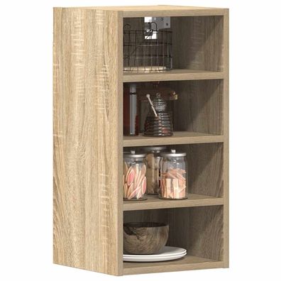 vidaXL Hängeschrank Riga Sonoma-Eiche 30x29,5x60 cm Holzwerkstoff