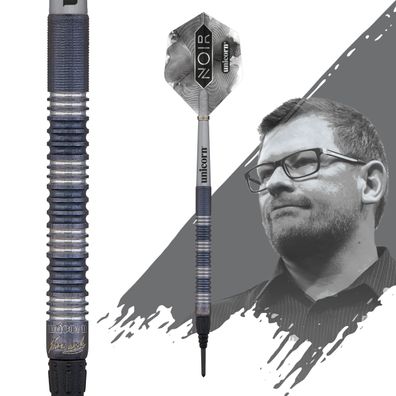 Unicorn NOIR James Wade Soft Dart Presentation Box / 1 Satz / 18 Gr