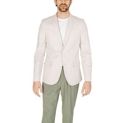 Antony Morato Cream Cotton Blazer