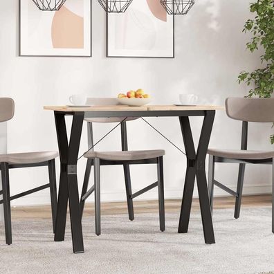 vidaXL Esstisch-Gestell in Y-Form 80x40x73 cm Stahl