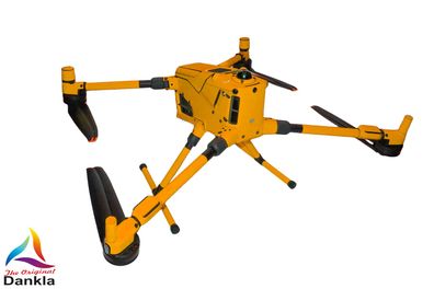 DJI M400 - Skin - Design: Neon Orange - Folie/Sticker