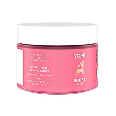 YOPE Boost My Hair Maske für geschädigtes Haar mit Bioceramiden 250ml