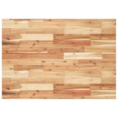 vidaXL Schreibtischplatte Ölbeschichtung 100x70x4 cm Massivholz Akazie