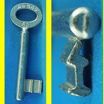 Börkey - Zimmertür Einsteckschloss Schlüssel 945 System Fliether (KFV) Profil 62