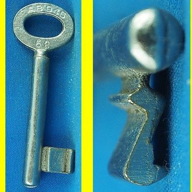 Börkey - Zimmertür Einsteckschloss Schlüssel 945 System Fliether (KFV) Profil 68