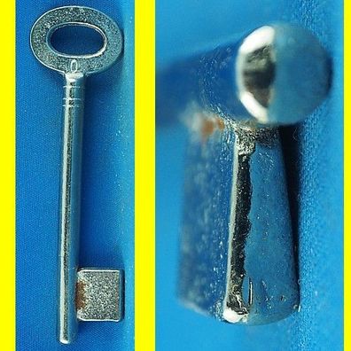 Börkey Haus- und Zimmertür Knebeldrückerschloss Schlüssel 28/104 - Profil 0