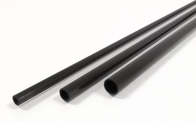 Kohlenfaser - Röhrchen - CFK Rohr 4,0 / 2,5 x 1000 mm