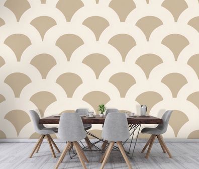 Vlies Fototapete Abstrakt Weiß TAPETE XXL Wohnzimmer Schlafzimmer