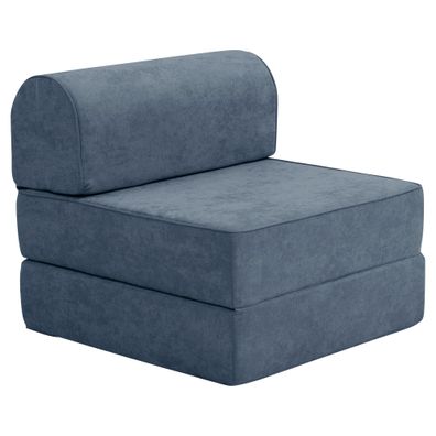 Faltsessel Katusha Flachgewebe blau