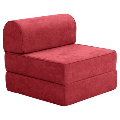 Faltsessel Katusha Flachgewebe rot