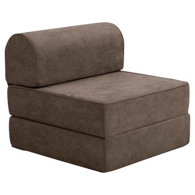 Faltsessel Katusha Flachgewebe schoko