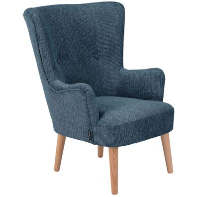 Kindersessel Katyenka Flachgewebe dunkelblau