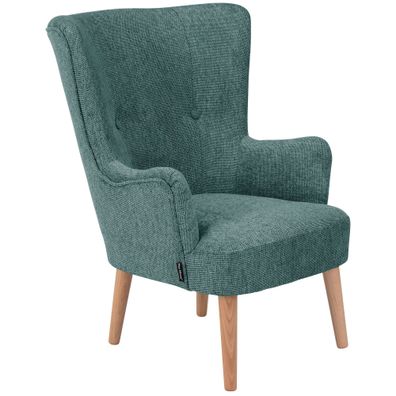 Kindersessel Katyenka Flachgewebe petrol