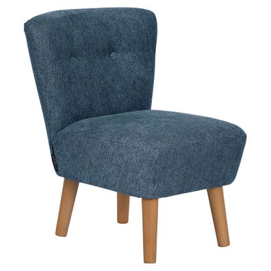 Kindersessel Katya Flachgewebe dunkelblau