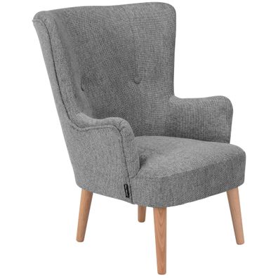 Kindersessel Katyenka Flachgewebe anthrazit