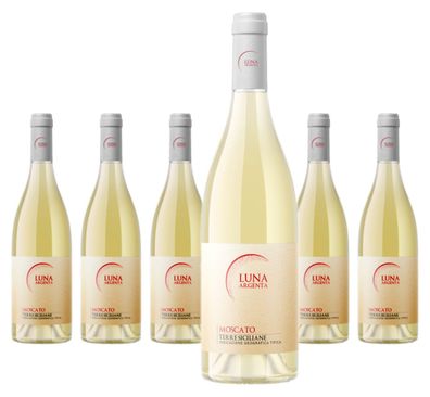 6 x Luna Argenta Moscato Terre Siciliane – 2024