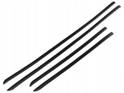 Audi A4 B5 - Premium Protect Matte Schwarze Türschutzleisten von Martig