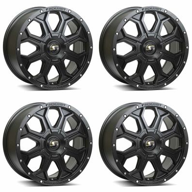 4 Schmidt Felgen 18HDX 8.5Jx18 ET45 5x120 SW für VW Crafter 2