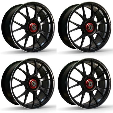 4 Schmidt Felgen Gambit 8.5Jx19 ET35 4x108 SWPOL für Peugeot 2008 inkl. GT