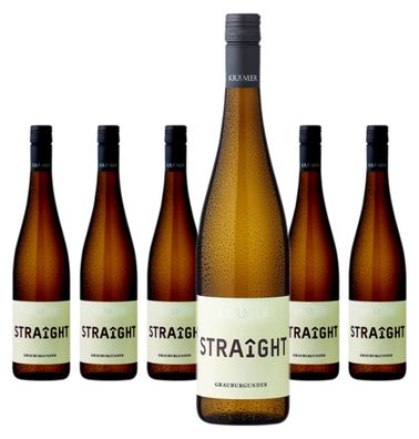6 x Krämer Straight Grauburgunder trocken – 2025