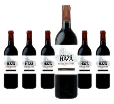 6 x Familia Fernandez Rivera-Condado De Haza Condado de Haza Reserva – 2020